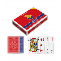 CARTE DA GIOCO RAMINO S.SIRO EXTRA (ROSSA/BLU) DAL NEGRO 1pz