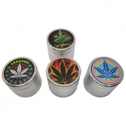 TRITATABACCO GRINDER LILLI JAMAICA 30mm 4parti (C12) 1pz    