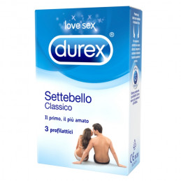 PRESERVATIVI DUREX SETTEBELLO AST.DISTRIBUTORE 3x (C48) 1PZ 