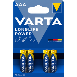 BATTERIA VARTA ALKALINAHIGH ENERGY AAA MINISTILO 4x (C10) 1B