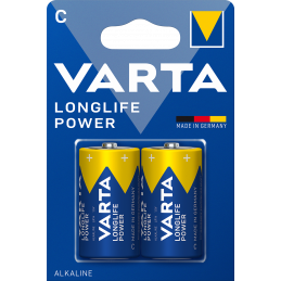 BATTERIA VARTA ALKALINAHIGH ENERGY 1/TORCIA LR14 2x (C10) 1B