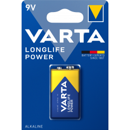 BATTERIA VARTA ALKALINAHIGH ENERGY 9V TRAN. 6LP 1x (C10) 1BL