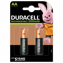 BATTERIA DURACELL RIC.PRECARIC. STILO   1.2V 2500 2x  (C10) 