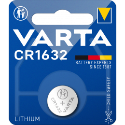BATTERIA VARTA CR1632 1x    3v LITIUM               (C10) 1B