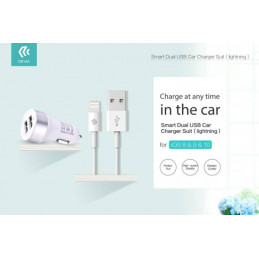 CAVO DATI/CARICA IOS10 USB BIANCO               1pz         