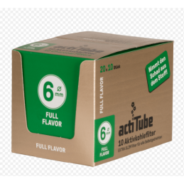 FILTRI ACTITUBE SLIM 6MM CARBONE ATTIVO P.C00291017     20x1