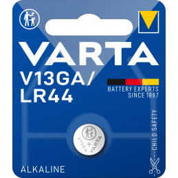BATTERIA VARTA V13GA/LR44 1x  1,5v ALKALINE           (C10) 