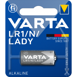 BATTERIA VARTA LR1/N/LADY 1x  1,5v ALKALINE           (C10) 