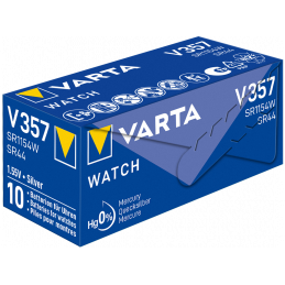 BATTERIA VARTA V357   1x 1,55v OSSIDO/ARGENTO       (C10) 1B