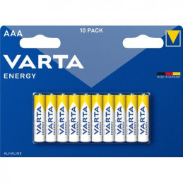 BATTERIA VARTA ALKALINAENERGY AAA MINISTILO LR03 10x(C) 1BL 