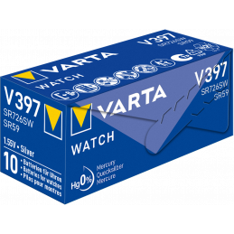 BATTERIA VARTA V397 1x 1,55v OSSIDO/ARGENTO       (C10) 1BL 