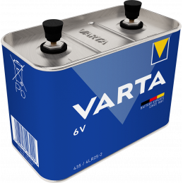 BATTERIA VARTA V435 6V 33AH - 4LR25-2 ALKALINA  (C6) 1BL    