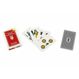 CARTE DA GIOCO SICILIANE EXTRA (ROSSA) DAL NEGRO 1pz        