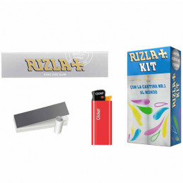 ASTUCCI KIT RIZLA SLIM SILVER+ACC.+Tips (C100) D00001004 1  