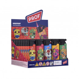 ACCENDINO PROF NORM. TURBO RIC. SKULL 3D (C50) 1pz          