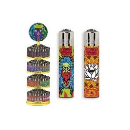 ACCENDINO CLIPPER MICROPIET. EXPO ALWAYS HIPPIE (C192) 1pz  
