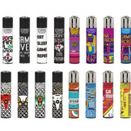 ACCENDINO CLIPPER LARGEEXPO PIET. GAMER 4 LIFE (C192) 1pz   