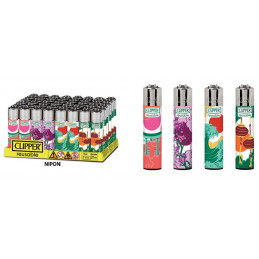 ACCENDINO CLIPPER LARGEPIET. DECORATO NIPON (48) 1pz        