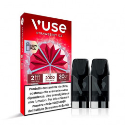 Vuse PODS Precaricate -Strawberry Ice - 2pz : Nicotina - 20m